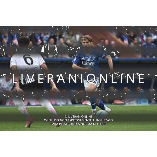 TVRG Como vs Juventus nella foto Nicolas Paz Martinez (Como) Como 19-10-2025 Stadio Giuseppe Sinigaglia Como vs Juventus Campionato Serie A Enilive - 7a giornata foto Roberto Garavaglia/Agenzia Aldo Liverani sas