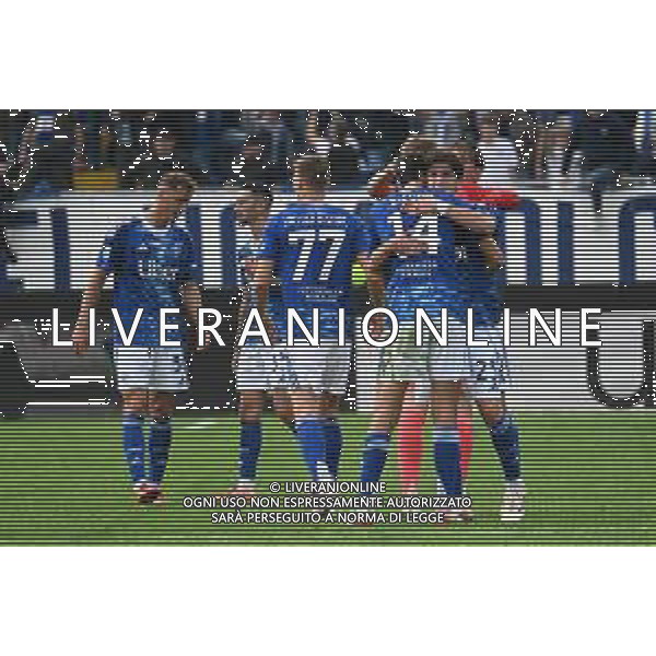 TVPG Como 1907 vs Juventus FC nella foto Esultanza dopo il gol di Nico Paz (Como 1907) 19-10-2025 Stadio “G. Sinigaglia”, Como (ITA) - Settima Giornata Serie A EniLive 2025/26 ©TVPG Pasquale Golia - AGENZIA ALDO LIVERANI SAS