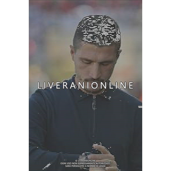 19-10-2025. Cagliari calcio-Bologna F.C. 7° giornta serie A 2025/2026, campionato calcio Italia, stadio Unipol Domus Cagliari. Foto Salvatore Moi/Agenzia Aldo Liverani s.as. Nella foto: Fabio Pisacane Allenatore Cagliari ©MOI SALVATORE - AGENZIA ALDO LIVERANI SAS