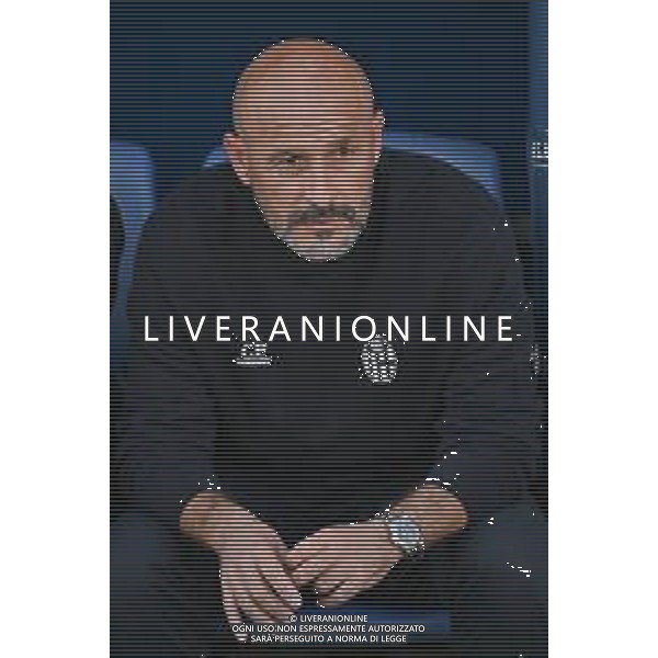 19-10-2025. Cagliari calcio-Bologna F.C. 7° giornta serie A 2025/2026, campionato calcio Italia, stadio Unipol Domus Cagliari. Foto Salvatore Moi/Agenzia Aldo Liverani s.as. Nella foto: Vincenzo Italiano allenatore Bologna ©MOI SALVATORE - AGENZIA ALDO LIVERANI SAS