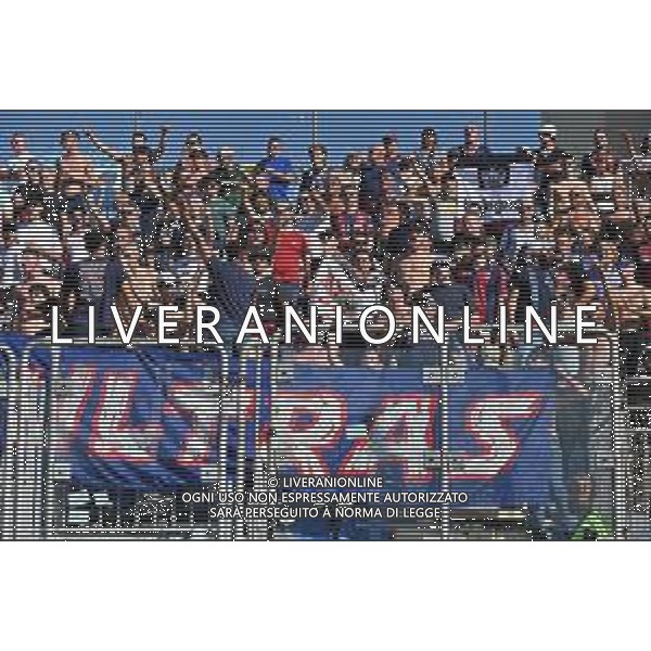 19-10-2025. Cagliari calcio-Bologna F.C. 7° giornta serie A 2025/2026, campionato calcio Italia, stadio Unipol Domus Cagliari. Foto Salvatore Moi/Agenzia Aldo Liverani s.as. Nella foto: tifosi bologna ©MOI SALVATORE - AGENZIA ALDO LIVERANI SAS