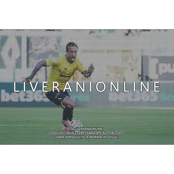 Palermo, Italia, 19 ottobre 2025. Stadio Renzo Barbera, Palermo vs Modena, match valido per il campionato di Serie B 2025/2026. Nella foto: Francesco Di Mariano (Modena) foto fedrico serra-ag aldo liverani sas