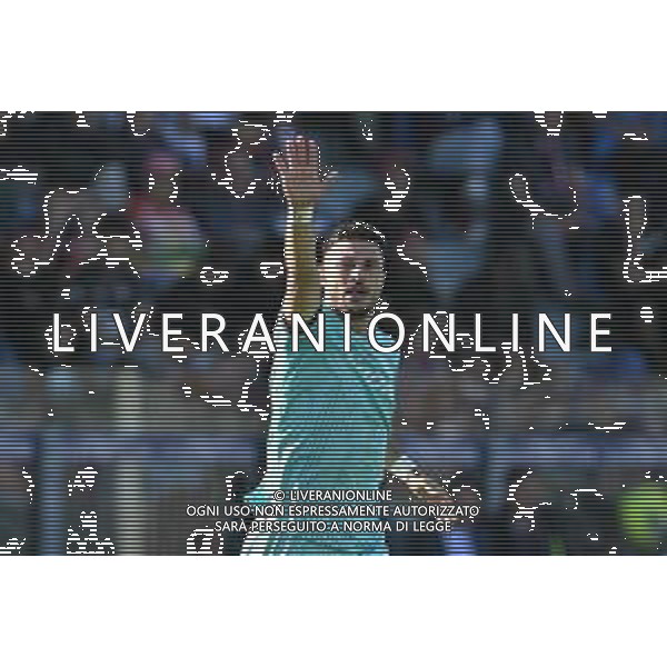 19-10-2025. Cagliari calcio-Bologna F.C. 7° giornta serie A 2025/2026, campionato calcio Italia, stadio Unipol Domus Cagliari. Foto Salvatore Moi/Agenzia Aldo Liverani s.as. Nella foto: Esultanza Gol Bologna in trasferta contro Cagliari allo stadio Unipol Domus. Segna: Riccardo Orsolini Bologna ©MOI SALVATORE - AGENZIA ALDO LIVERANI SAS