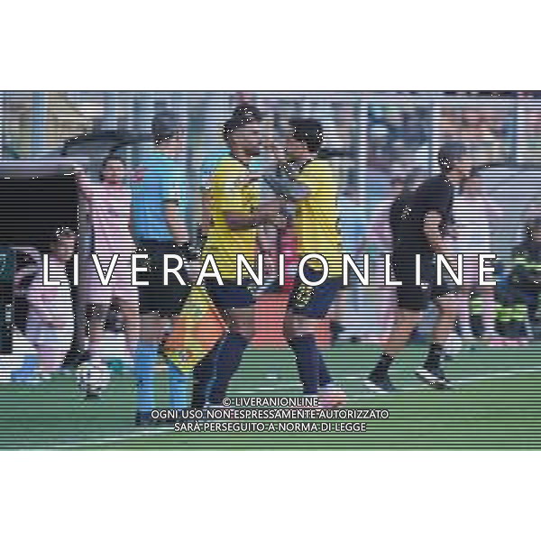 Palermo, Italia, 19 ottobre 2025. Stadio Renzo Barbera, Palermo vs Modena, match valido per il campionato di Serie B 2025/2026. Nella foto: sostituzione Francesco Di Mariano (Modena) foto federico serra-ag aldo liverani sas