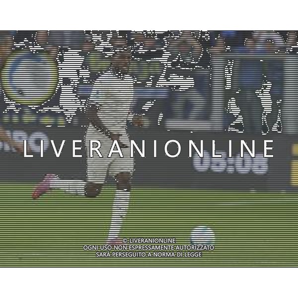 Nuno Tavares of SS Lazio play the ball during Atalanta BC vs SS Lazio, 7° Serie A Enilive 2025-26 game at New Balance arena in Bergamo (BG), Italy, on October 19, 2025. (Photo by Davide Casentini) ag aldo liverani sas