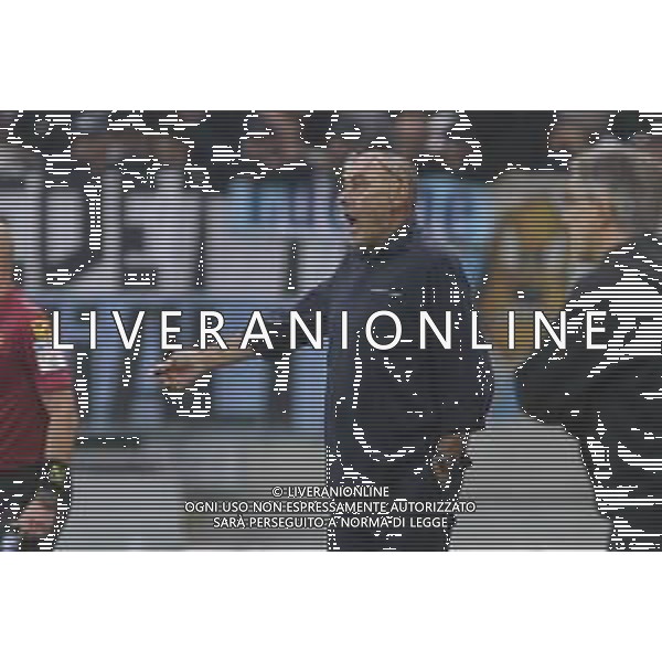 Maurizio Sarri Head Coach of SS Lazio gestures during Atalanta BC vs SS Lazio, 7° Serie A Enilive 2025-26 game at New Balance arena in Bergamo (BG), Italy, on October 19, 2025. (Photo by Davide Casentini) ag aldo liverani sas