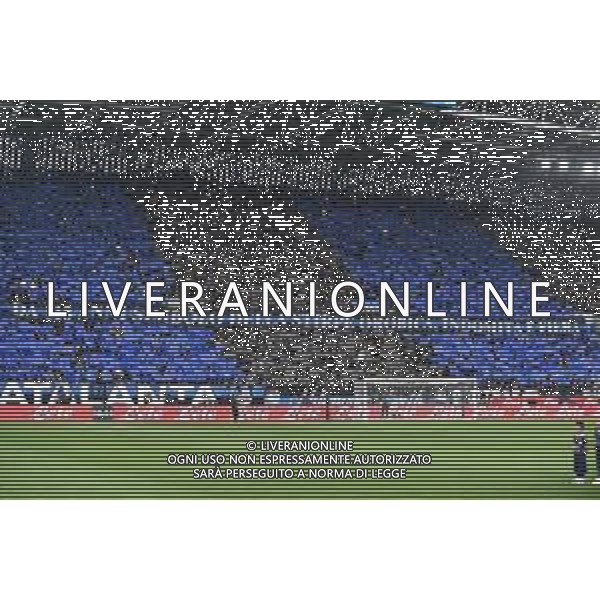 19-10-2025 BERGAMO CAMPIONATO DI CALCIO SERIE A ATALANTA-LAZIO nella foto Coreografia Atalanta per i 118 anni Foto Federico Gaetano - ag Aldo liverani