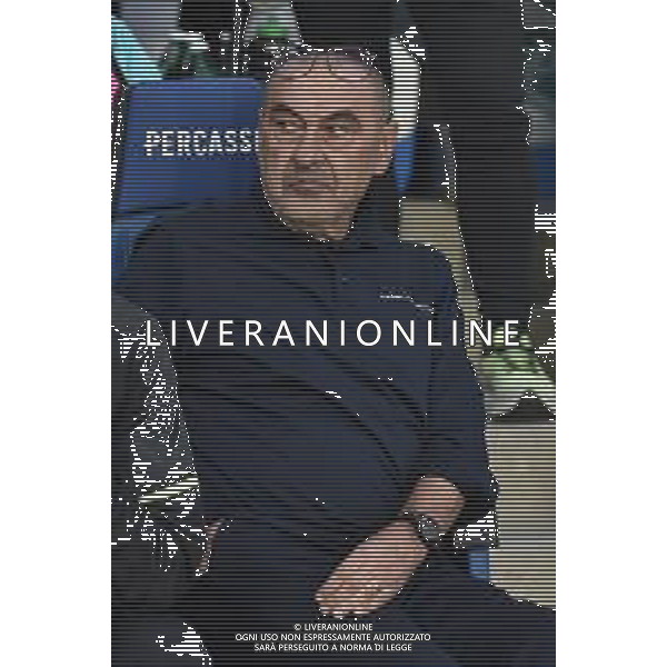 19-10-2025 BERGAMO CAMPIONATO DI CALCIO SERIE A ATALANTA-LAZIO nella foto Maurizio Sarri Foto Federico Gaetano - ag Aldo liverani