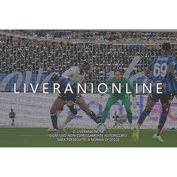 19-10-2025 BERGAMO CAMPIONATO DI CALCIO SERIE A ATALANTA-LAZIO nella foto Dia e Hien Foto Federico Gaetano - ag Aldo liverani