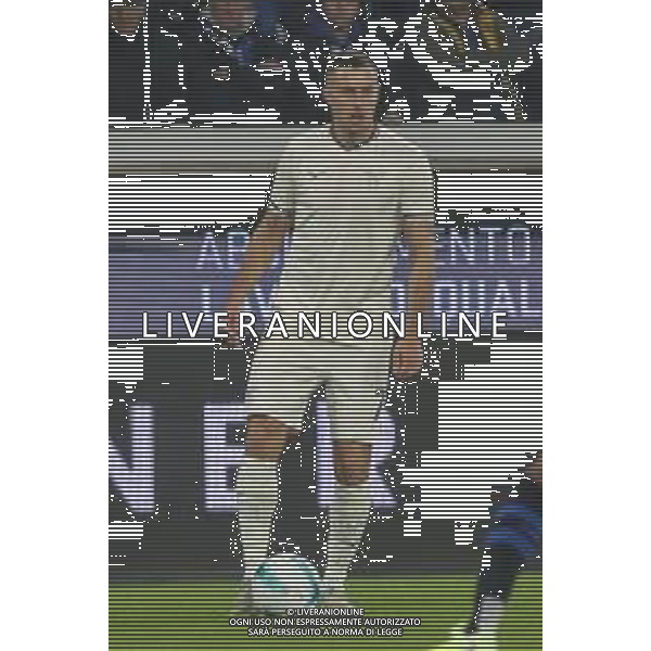 Adam Marušić of SS Lazio play the ball during Atalanta BC vs SS Lazio, 7° Serie A Enilive 2025-26 game at New Balance arena in Bergamo (BG), Italy, on October 19, 2025. (Photo by Davide Casentini) AG ALDO LIVERANI SAS