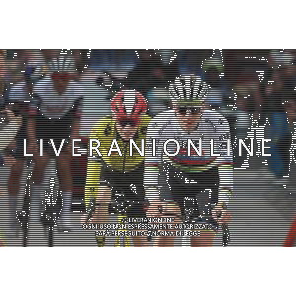 19-10-2025 Andorra Cycling Masters; 2025, Uae Team Emirates - Xrg; 2025, Visma - Lease A Bike; Pogacar, Tadej; Vingegaard, Jonas; Andorra; ©SIROTTI - AGENZIA ALDO LIVERANI SAS