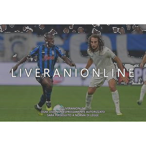 Atalanta vs Lazio Campionato Serie A Enilive - 7 Giornata Stadio New Balance - Bergamo 19-10-2025 nella foto Sulemana e Guendouzi Foto Federico Gaetano - ag Aldo liverani ©Federico Gaetano - AGENZIA ALDO LIVERANI SAS