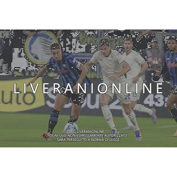 Mario Pasalic of Atalanta BC play the ball during Atalanta BC vs SS Lazio, 7° Serie A Enilive 2025-26 game at New Balance arena in Bergamo (BG), Italy, on October 19, 2025. (Photo by Davide Casentini) - AGENZIA ALDO LIVERANI SAS