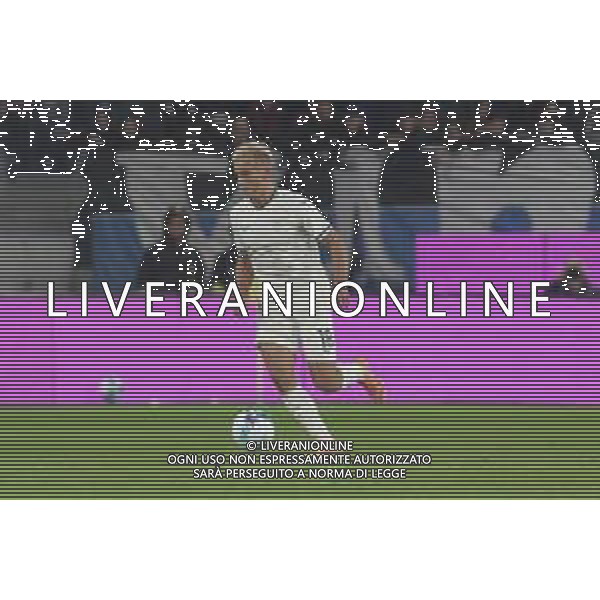 Gustav Isaksen of SS Lazio play the ball during Atalanta BC vs SS Lazio, 7° Serie A Enilive 2025-26 game at New Balance arena in Bergamo (BG), Italy, on October 19, 2025. (Photo by Davide Casentini) - AGENZIA ALDO LIVERANI SAS