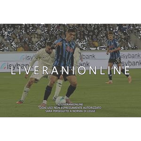 Nikola Krstovic of Atalanta BC play the ball during Atalanta BC vs SS Lazio, 7° Serie A Enilive 2025-26 game at New Balance arena in Bergamo (BG), Italy, on October 19, 2025. (Photo by Davide Casentini) - AGENZIA ALDO LIVERANI SAS