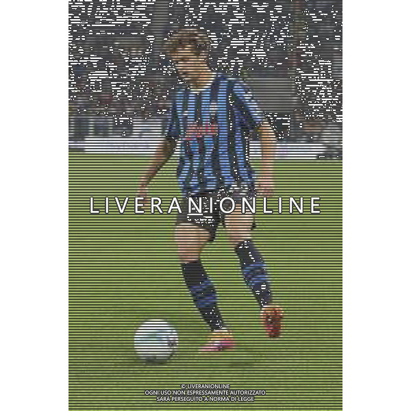 Giorgio Scalvini of Atalanta BC play the ball during Atalanta BC vs SS Lazio, 7° Serie A Enilive 2025-26 game at New Balance arena in Bergamo (BG), Italy, on October 19, 2025. (Photo by Davide Casentini) - AGENZIA ALDO LIVERANI SAS