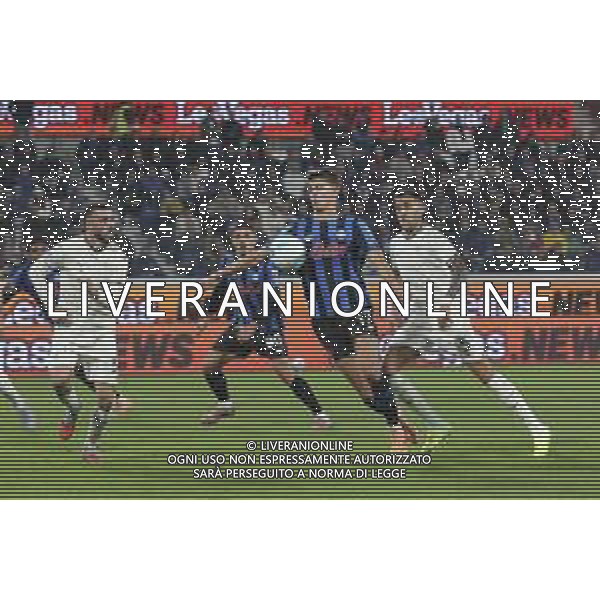 Charles De Ketelaere of Atalanta BC play the ball during Atalanta BC vs SS Lazio, 7° Serie A Enilive 2025-26 game at New Balance arena in Bergamo (BG), Italy, on October 19, 2025. (Photo by Davide Casentini) - AGENZIA ALDO LIVERANI SAS