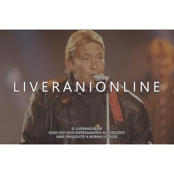 DIAP-RETROSPETTIVA CHRIS REA CANTANTE NELLA FOTO CHRIS REA A SANREMO NELL\'ANNO 1989 AG ALDO LIVERANI SAS