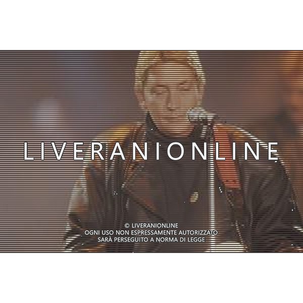 DIAP-RETROSPETTIVA CHRIS REA CANTANTE NELLA FOTO CHRIS REA A SANREMO NELL\'ANNO 1989 AG ALDO LIVERANI SAS