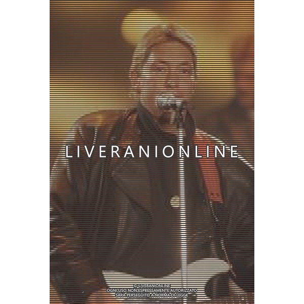 DIAP-RETROSPETTIVA CHRIS REA CANTANTE NELLA FOTO CHRIS REA A SANREMO NELL\'ANNO 1989 AG ALDO LIVERANI SAS