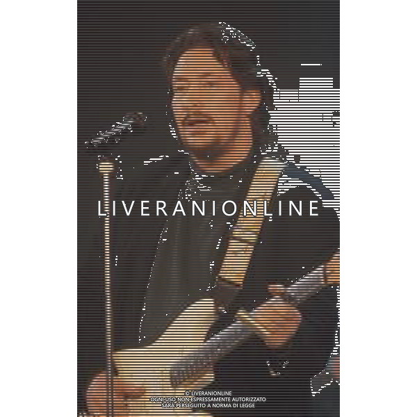 DIAP-RETROSPETTIVA CHRIS REA CANTANTE NELLA FOTO CHRIS REA A SANREMO NELL\'ANNO 1989 AG ALDO LIVERANI SAS