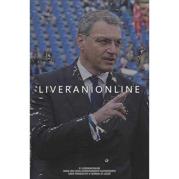 TVPG Como 1907 vs Juventus FC nella foto Damien Comolli (DG Juventus Fcv) 19-10-2025 Stadio “G. Sinigaglia”, Como (ITA) - Settima Giornata Serie A EniLive 2025/26 ©TVPG Pasquale Golia - AGENZIA ALDO LIVERANI SAS