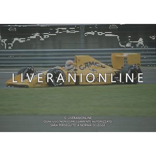 DIAP-RETROSPETTIVA SATORU NAKAJIMA PILOTA F1 NELLA FOTO SATORU NAKAJIMA NELL\'ANNO 1989 AG ALDO LIVERANI SAS