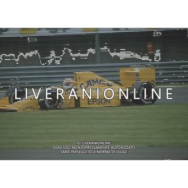 DIAP-RETROSPETTIVA SATORU NAKAJIMA PILOTA F1 NELLA FOTO SATORU NAKAJIMA NELL\'ANNO 1989 AG ALDO LIVERANI SAS