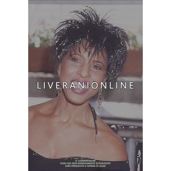 DIAP-RETROSPETTIVA NONA HENDRYX CANTANTE NELLA FOTO NONA HENDRYX A MILANO IN TERRAZZA MARTINI NELL\'ANNO 1989 AG ALDO LIVERANI SAS