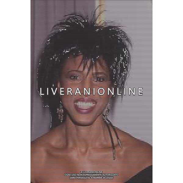 DIAP-RETROSPETTIVA NONA HENDRYX CANTANTE NELLA FOTO NONA HENDRYX A MILANO IN TERRAZZA MARTINI NELL\'ANNO 1989 AG ALDO LIVERANI SAS