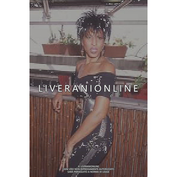 DIAP-RETROSPETTIVA NONA HENDRYX CANTANTE NELLA FOTO NONA HENDRYX A MILANO IN TERRAZZA MARTINI NELL\'ANNO 1989 AG ALDO LIVERANI SAS