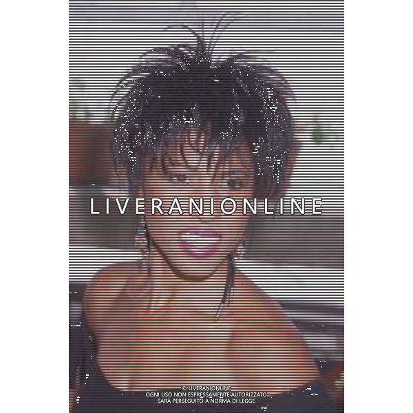 DIAP-RETROSPETTIVA NONA HENDRYX CANTANTE NELLA FOTO NONA HENDRYX A MILANO IN TERRAZZA MARTINI NELL\'ANNO 1989 AG ALDO LIVERANI SAS