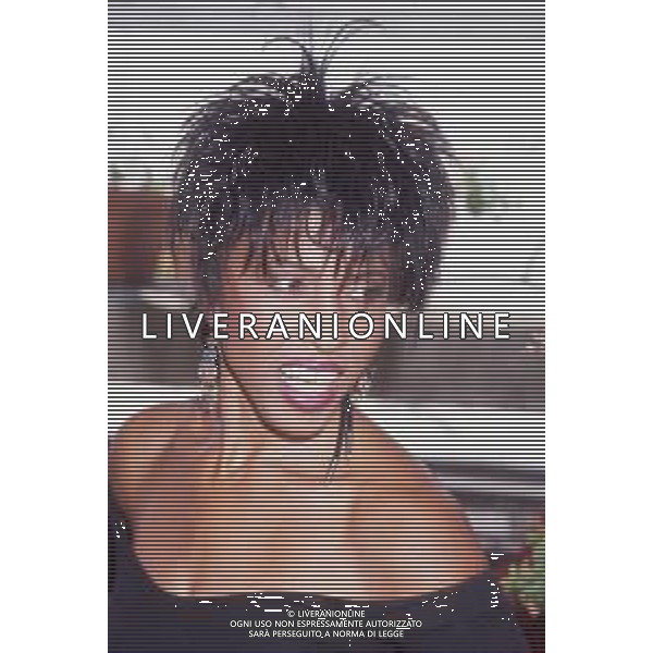 DIAP-RETROSPETTIVA NONA HENDRYX CANTANTE NELLA FOTO NONA HENDRYX A MILANO IN TERRAZZA MARTINI NELL\'ANNO 1989 AG ALDO LIVERANI SAS