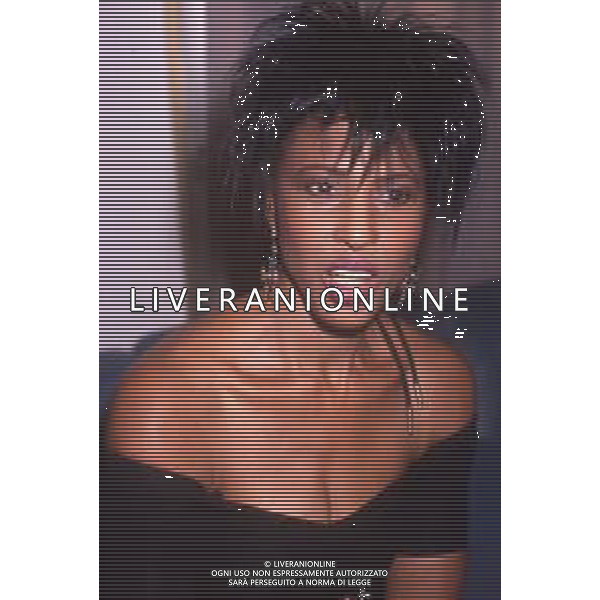 DIAP-RETROSPETTIVA NONA HENDRYX CANTANTE NELLA FOTO NONA HENDRYX A MILANO IN TERRAZZA MARTINI NELL\'ANNO 1989 AG ALDO LIVERANI SAS