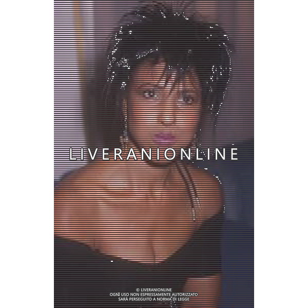 DIAP-RETROSPETTIVA NONA HENDRYX CANTANTE NELLA FOTO NONA HENDRYX A MILANO IN TERRAZZA MARTINI NELL\'ANNO 1989 AG ALDO LIVERANI SAS