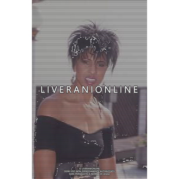 DIAP-RETROSPETTIVA NONA HENDRYX CANTANTE NELLA FOTO NONA HENDRYX A MILANO IN TERRAZZA MARTINI NELL\'ANNO 1989 AG ALDO LIVERANI SAS