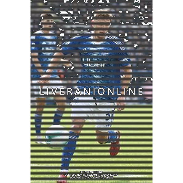 TVRG Como vs Juventus nella foto Mergim Vojvoda (Como) Como 19-10-2025 Stadio Giuseppe Sinigaglia Como vs Juventus Campionato Serie A Enilive - 7a giornata foto Roberto Garavaglia/Agenzia Aldo Liverani sas