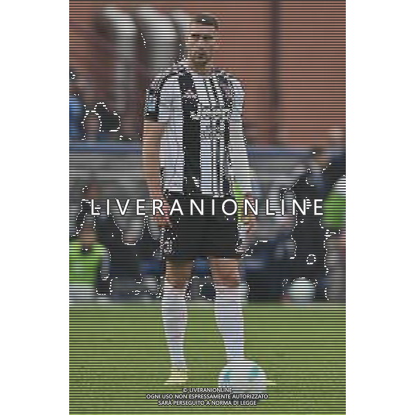 TVRG Como vs Juventus nella foto Dusan Vlahovic (Juventus) Como 19-10-2025 Stadio Giuseppe Sinigaglia Como vs Juventus Campionato Serie A Enilive - 7a giornata foto Roberto Garavaglia/Agenzia Aldo Liverani sas