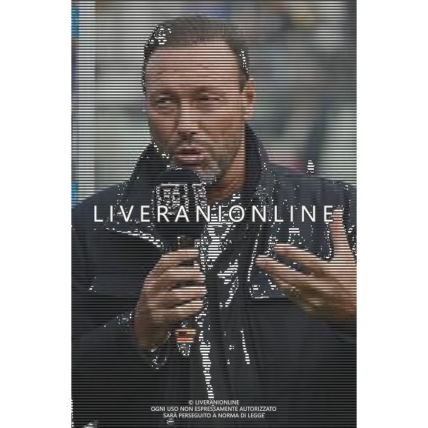 TVRG Como vs Juventus nella foto Dario Marcolin Como 19-10-2025 Stadio Giuseppe Sinigaglia Como vs Juventus Campionato Serie A Enilive - 7a giornata foto Roberto Garavaglia/Agenzia Aldo Liverani sas