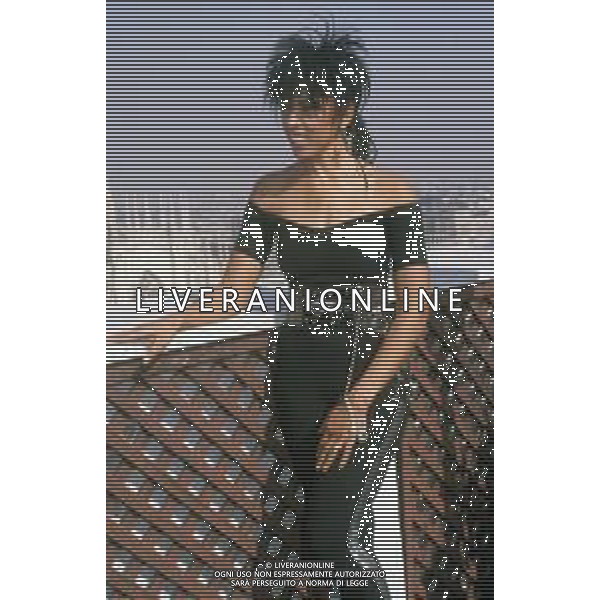 DIAP-RETROSPETTIVA NONA HENDRYX CANTANTE NELLA FOTO NONA HENDRYX A MILANO IN TERRAZZA MARTINI NELL\'ANNO 1989 AG ALDO LIVERANI SAS