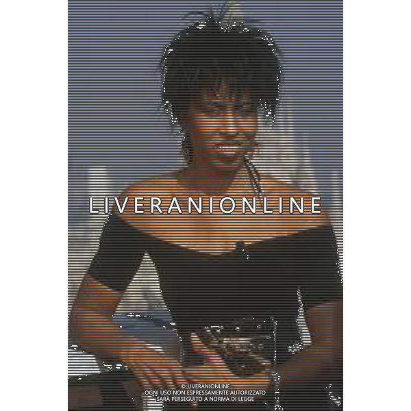 DIAP-RETROSPETTIVA NONA HENDRYX CANTANTE NELLA FOTO NONA HENDRYX A MILANO IN TERRAZZA MARTINI NELL\'ANNO 1989 AG ALDO LIVERANI SAS