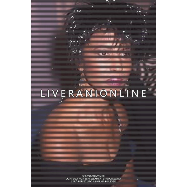 DIAP-RETROSPETTIVA NONA HENDRYX CANTANTE NELLA FOTO NONA HENDRYX A MILANO IN TERRAZZA MARTINI NELL\'ANNO 1989 AG ALDO LIVERANI SAS