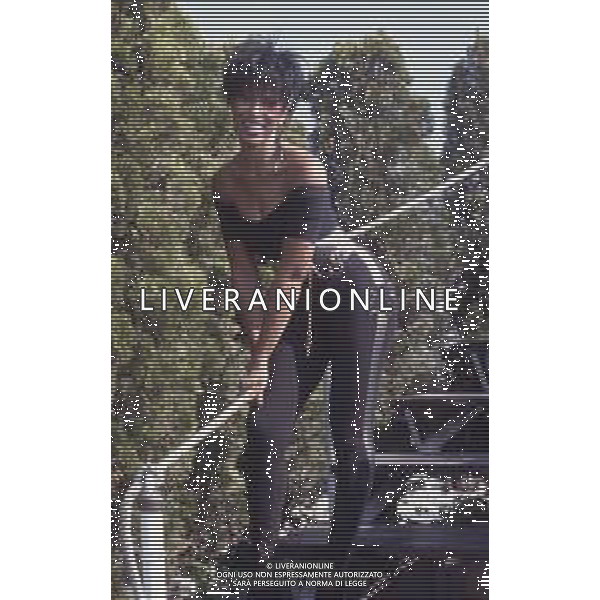 DIAP-RETROSPETTIVA NONA HENDRYX CANTANTE NELLA FOTO NONA HENDRYX A MILANO IN TERRAZZA MARTINI NELL\'ANNO 1989 AG ALDO LIVERANI SAS