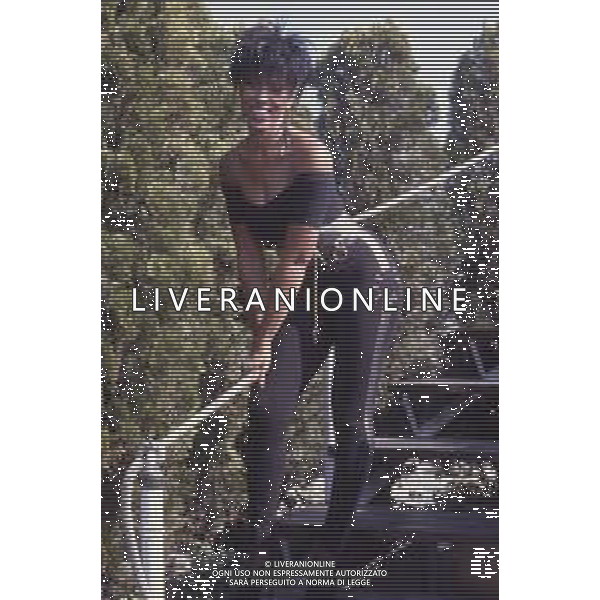 DIAP-RETROSPETTIVA NONA HENDRYX CANTANTE NELLA FOTO NONA HENDRYX A MILANO IN TERRAZZA MARTINI NELL\'ANNO 1989 AG ALDO LIVERANI SAS