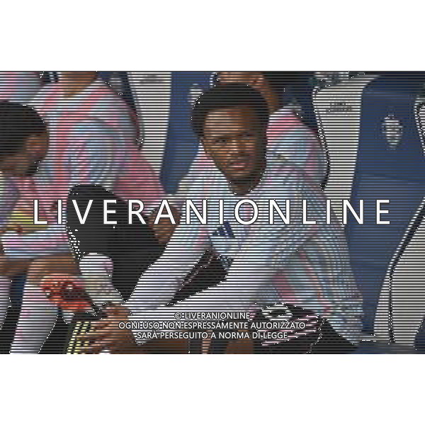 TVRG Como vs Juventus nella foto Lois Openda (Juventus) Como 19-10-2025 Stadio Giuseppe Sinigaglia Como vs Juventus Campionato Serie A Enilive - 7a giornata foto Roberto Garavaglia/Agenzia Aldo Liverani sas