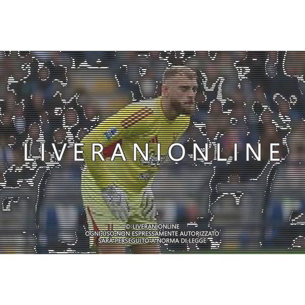 TVRG Como vs Juventus nella foto Michele Di Gregorio (Juventus) Como 19-10-2025 Stadio Giuseppe Sinigaglia Como vs Juventus Campionato Serie A Enilive - 7a giornata foto Roberto Garavaglia/Agenzia Aldo Liverani sas