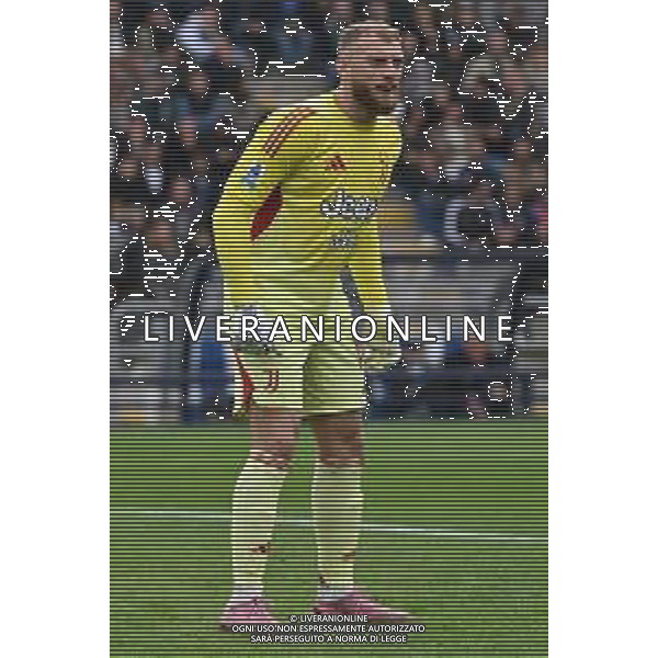 TVRG Como vs Juventus nella foto Michele Di Gregorio (Juventus) Como 19-10-2025 Stadio Giuseppe Sinigaglia Como vs Juventus Campionato Serie A Enilive - 7a giornata foto Roberto Garavaglia/Agenzia Aldo Liverani sas