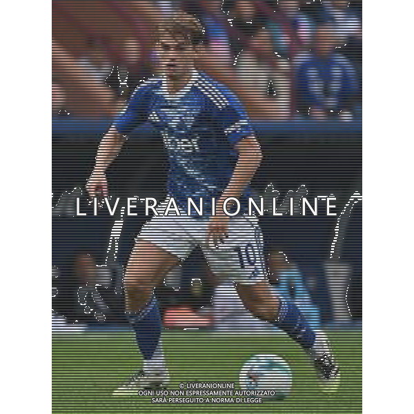 TVRG Como vs Juventus nella foto Nicolas Paz Martinez (Como) Como 19-10-2025 Stadio Giuseppe Sinigaglia Como vs Juventus Campionato Serie A Enilive - 7a giornata foto Roberto Garavaglia/Agenzia Aldo Liverani sas