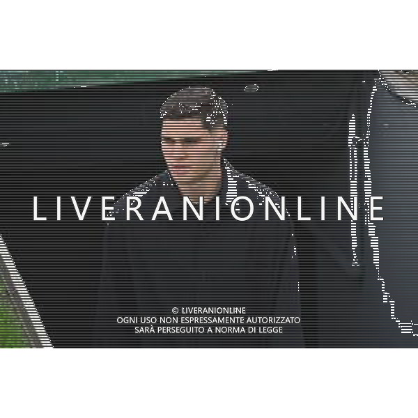 TVRG Como vs Juventus nella foto Vasilije Adzic (Juventus) Como 19-10-2025 Stadio Giuseppe Sinigaglia Como vs Juventus Campionato Serie A Enilive - 7a giornata foto Roberto Garavaglia/Agenzia Aldo Liverani sas