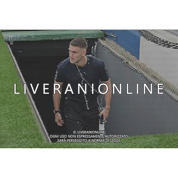 TVRG Como vs Juventus nella foto Dusan Vlahovic (Juventus) Como 19-10-2025 Stadio Giuseppe Sinigaglia Como vs Juventus Campionato Serie A Enilive - 7a giornata foto Roberto Garavaglia/Agenzia Aldo Liverani sas